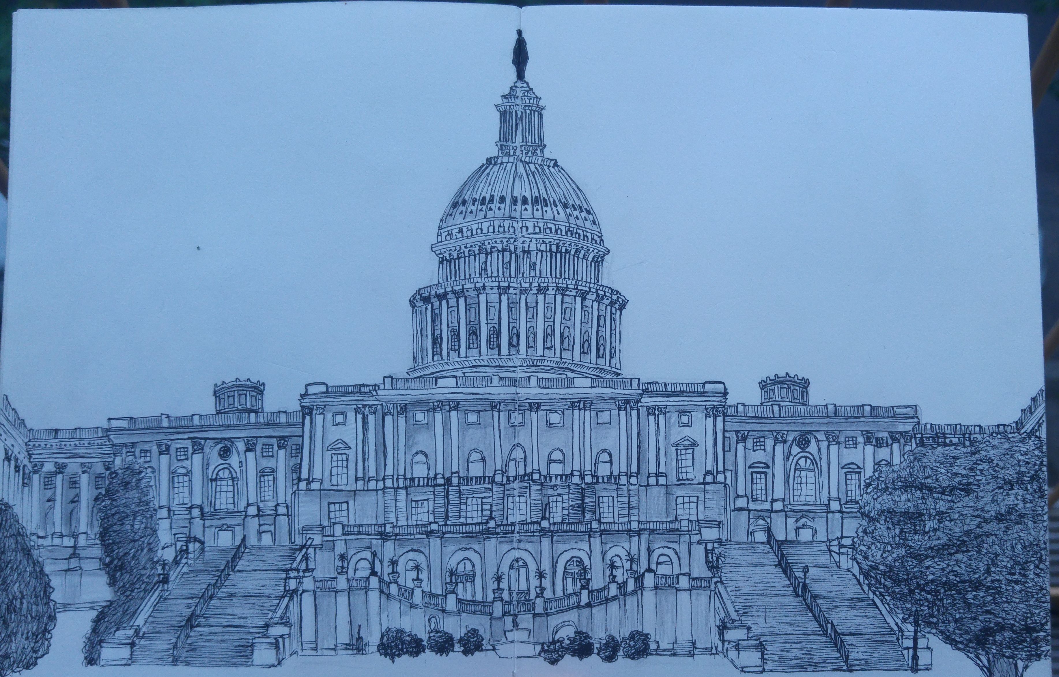 Capitol Sketch. 2018