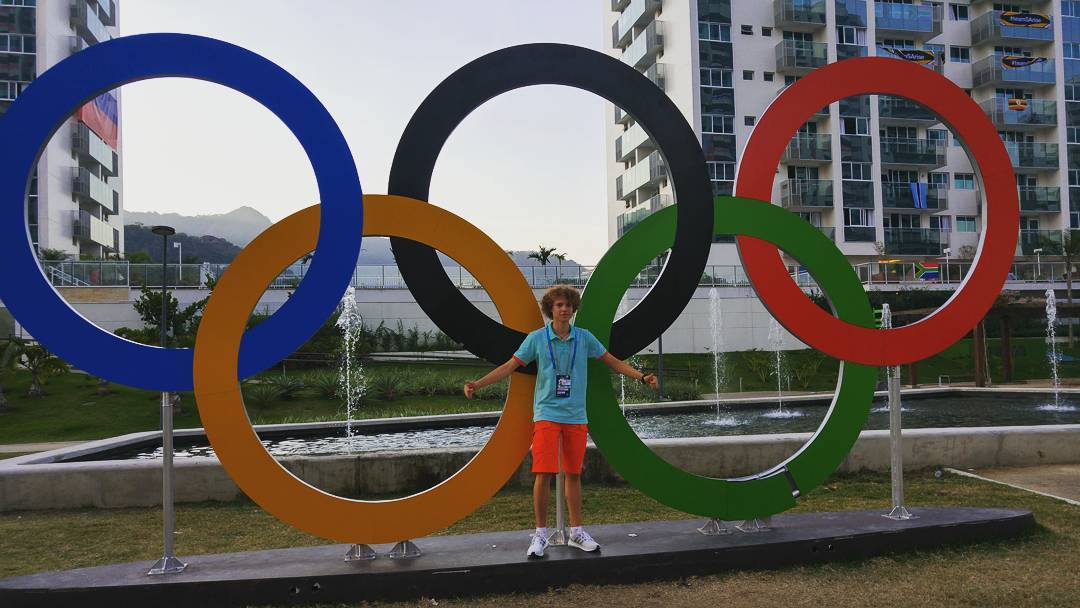 In the olympic village